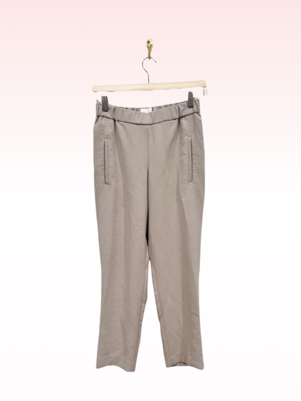 Aritzia WILFRED Relaxed Gray Trouser Pants (Sz 0)